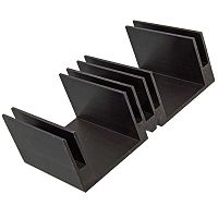 Радиатор охлаждения воздушный RUICHI HS156-50, алюминиевый с чернением | код 87787 | Ruichi