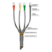 Муфта кабельная концевая внутр. установки 1кВ ПКВТпН 5х(70-120мм) с наконечн. Нева-Транс Комплект 22020047