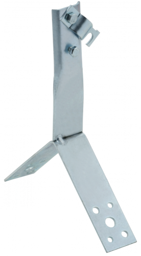 Дер. пр. кр. 6-10мм вин. кон. h=100мм оц. сталь HDZ IEK | код ZDP80-14-4-16-100 | IEK