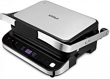 Электрогриль Kitfort КТ-1682 2000Вт черный/серебристый | код 1889655 | KITFORT