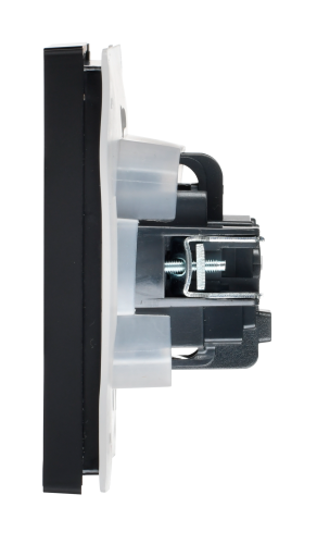 FORTE&PIANO Роз. с з/к/ш с кр. в/к 16А IP44 FP121 чер. IEK | код FP-R16-16-44-K02 | IEK фото 3