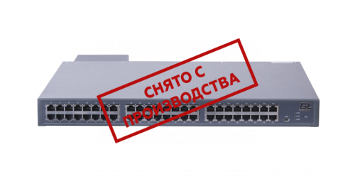 Управляемый коммутатор L3 POE GIGALINK 48 BASE-TX 10/1001000Mb/s POE, 8х 1/10G SFP+, 1 Console MiniUSB. 2 слота блоков питания, 1U 19 бюджет PoE 800W, 220V, Резервный БП | код GL-SW-G304-56P | GIGALINK