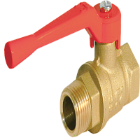 Кран шаровой 11Б27п1 Ду40 А31 ВН рычаг PN40 | код БАЗ.А31.0.40.PN40 | БАЗ