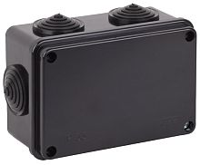 Коробка распаячная для ОП 120х80х50мм УХЛ1 черн. Ruvinil 67051Ч