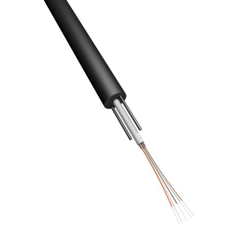 ВО кабель, небронированный, loose tube, 2 силов.эл. steel wire, GYXY, PE, внешний, 12 х OS2 | код LAN-OFC-GYXY12S2 | LANMASTER