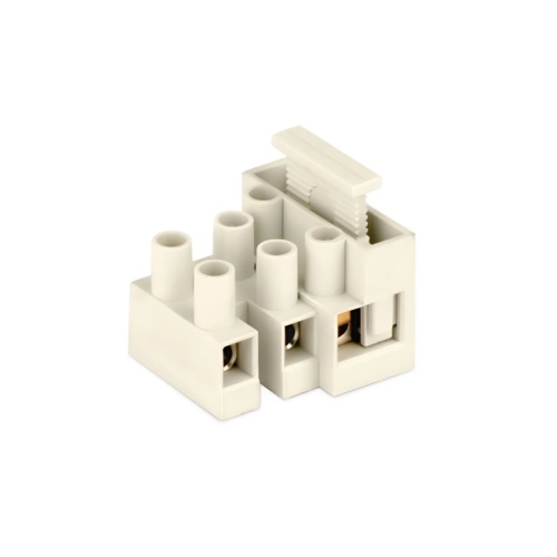 Клемма с держателем плавких вставок (6 х 30) 6,3A 2пол. под жилы сечением 2.5/4кв.мм | код 1332 | DKC