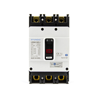 Автоматический выключатель HGP125DH 3PT4S0000C 00025F 20-25А ток к.з. 100кА АС380/415В | код 13.03.02.000968 | HYUNDAI