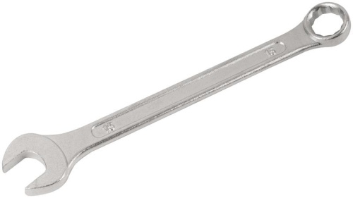 Ключ комбинированный ''Хард'', хромированное покрытие 15 мм | код 63145 | FIT фото 2