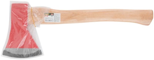 Топор кованая усиленная сталь, деревянная ручка 1000 гр | код 46010 | FIT фото 3