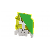 Клемма заземления винтовая 4 мм2, на 2 подключения ETN4 | код 1103110000 | Elmex