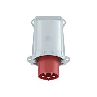 Вилка настенная IP67 63А 3P+E+N 400В | код DIS245M6398 | DKC