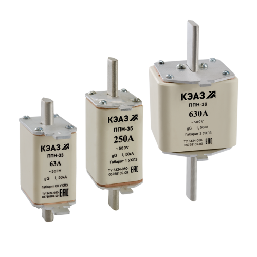 Вставка плавкая ППН-41-X0-4-1250А-УХЛ3-КЭАЗ (1 шт.) КЭАЗ | код 244938 | КЭАЗ