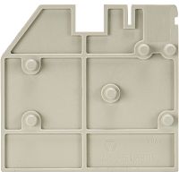 Крышка боковая, для клемм WK 2,5 U/8113..., цвет: серый | код 07.312.4655.0 | Wieland