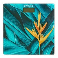 Весы напольные электронные SunWind SSB055 макс.180кг рисунок | код 1388724 | SUNWIND