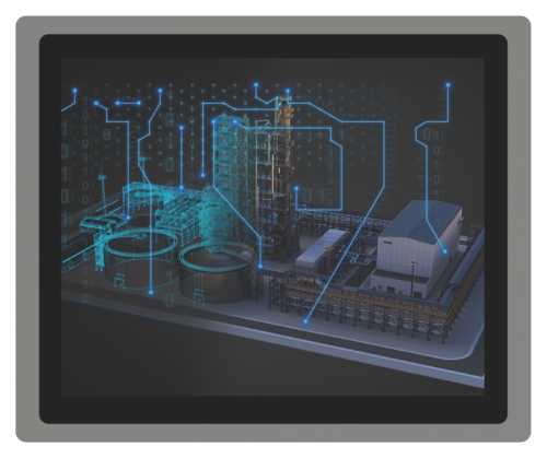 ПК панел. пром. J1900 4Гб RAM 128Гб ROM SSD 17 win ONI | код ICW-F-19-1-2S-170CS-00002 | ONI