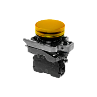 Лампа сигнальная желтая, 220V AС/DC, IP65, металл MTB4-BV753 | код 137217 | MEYERTEC