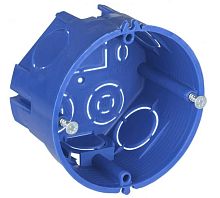 Коробка установочная СЗ для твердых стен D=68х40мм GENERICA | код UKT10-068-040-000-A-N-UO | IEK (упак.250 шт.)