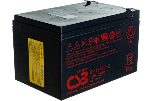 Аккумулятор GP 12В 12Ач | код CSB GP12120 | CSB