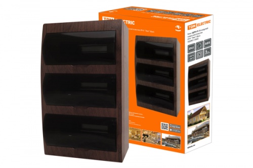 Бокс ЩРН-П-36 модулей навесной пластик IP41 Эко (бук) TDM | код SQ0901-0026 | TDM