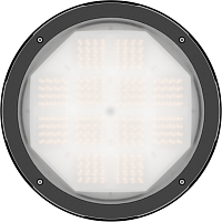 Светильник светодиодный VALLEY UP LED 40W 830 BL СТ 1855000040