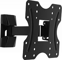 Кронштейн для телевизора Ultramounts UM897 черный 23-42 макс.30кг настенный поворотно-выдвижной и наклонный | код 1413090 | ULTRAMOUNTS