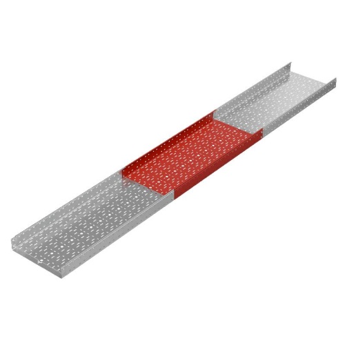 Лоток листовой перфорированный 500х100 L2500 1мм "Быстрый монтаж ПЛЮС" LPplus100-500-1.0-2500 КМ PL8764 фото 3 Лоток листовой перфорированный 500х100 L2500 1мм "Быстрый монтаж ПЛЮС" LPplus100-500-1.0-2500 КМ PL8764 фото 3