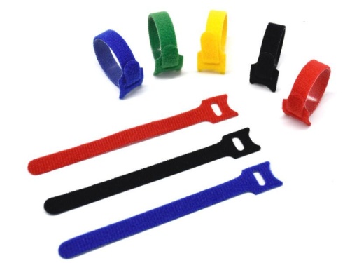 Хомуты-липучки 16х310 мм 6 цветов по 2 штуки HLT | код 084-07-277 | HLT