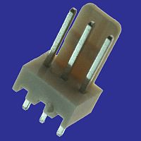 Разъём питания низковольтный RUICHI WF-03 наклон 2.54 мм, 3 контакта | код 55090 | Ruichi