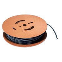 Термоусадочная трубка без клеевого слоя RUICHI, коэффициент усадки 2:1, катушка 100 м, диаметр 9 мм, черная | код 60677 | Ruichi