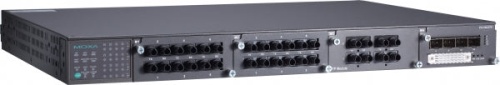 Шасси коммутатора PT-7728-PTP-R-24-HV 28 ports Modular Switch, 3 x 100M modules, 1 x Gbps module, Ethernet on rear, 1588 v2, 24 VDC + 88-3 | код 00-06049866 | MOXA