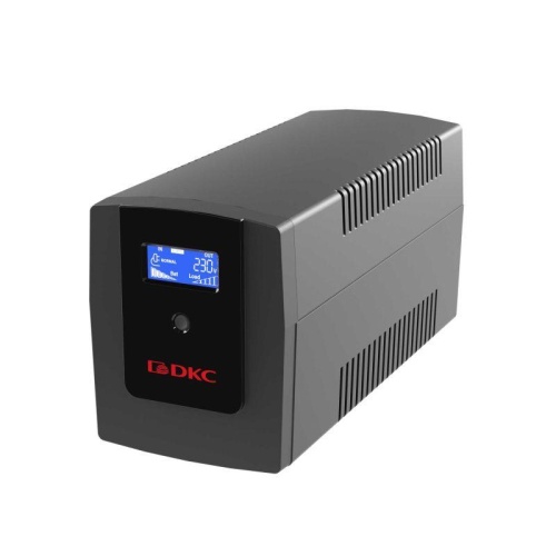 Источник бесперебойного питания ИБП Info LCD 1500В.А IEC C13 (4) USB + RJ45 | код INFOLCD1500I | DKC Источник бесперебойного питания ИБП Info LCD 1500В.А IEC C13 (4) USB + RJ45 | код INFOLCD1500I | DKC