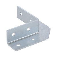 Уголок крепежный 90 градусов, двухлучевой, 8 отверстий | код BMD1502 | DKC