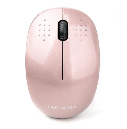 Мышь беспроводная Гарнизон GMW-440-3, розовое золото, 1000 DPI, 2 кн.+ колесо-кнопка | код GMW-440-3 | Гарнизон