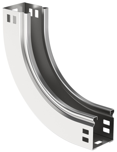 ESCA Поворот плавный 90град тип В10 50х150мм | код CPV51-0-90-050-150 | IEK ESCA Поворот плавный 90град тип В10 50х150мм | код CPV51-0-90-050-150 | IEK