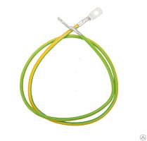 Провод заземления гибкий 25 мм2 с двумя наконечниками ТМЛ 25–8 600мм | код ПЗУ-25-600-5 | Инкомос ( комплект 5 шт. )