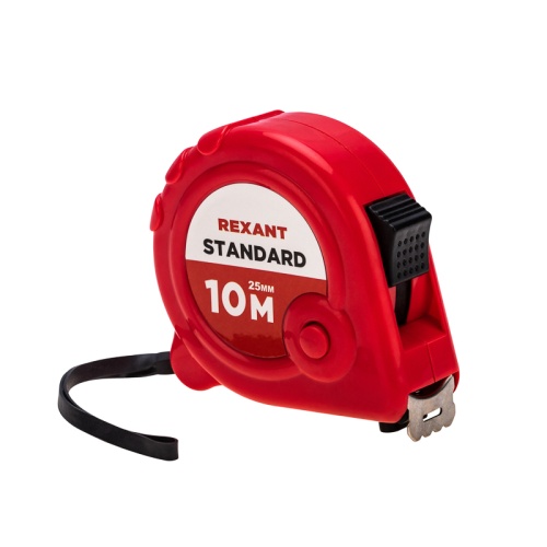 Рулетка измерительная Стандарт REXANT, 10 м х 25 мм | код 12-9003 | REXANT