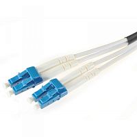 Патч-корд волоконно-оптический (шнур) SM 9/125 (G.657) LC/UPC-LC/UPC 2 мм duplex LSZH 10 м, Hyperline FC-D2-9A1-LC/UR-LC/UR-H-10M-LSZH-WH | код 374620 | Hyperline
