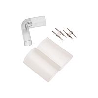 L - коннектор для одностороннего Гибкого Неона 8х16мм (цена за 1 шт.) | код 134-061 | NEON-NIGHT