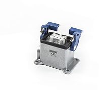 Розетка угловая 6 полюсов | код EBM06PD12 | EMAS