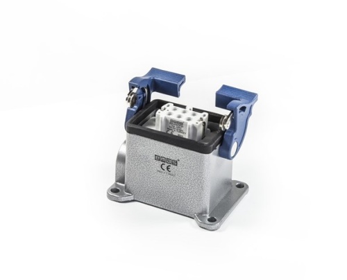 Розетка угловая 6 полюсов | код EBM06PD12 | EMAS