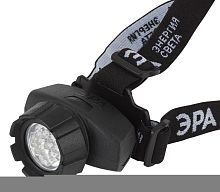 Фонарь GB-604 налобный 18хLED 3хAAA 4 реж. черн. блист. | Код. Б0031384 | ЭРА