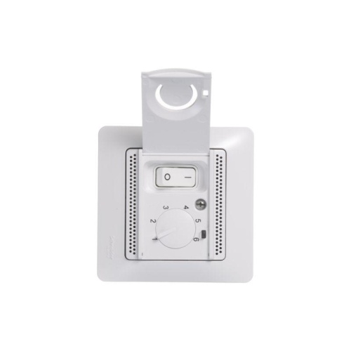 Термостат Glossa электронный для теплого пола с датчиком +5град.C +50град.C 10А в сборе бел. | код GSL000138 | Schneider Electric фото 3