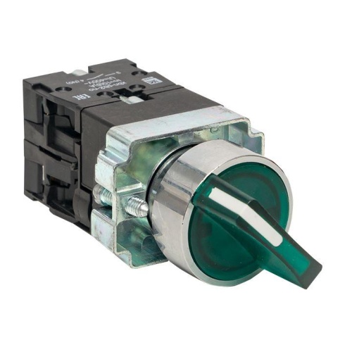 Переключатель BD33 3P c зеленой подстветкой 230В NO PROxima | код xb2-bk33-g-230 | EKF Переключатель BD33 3P c зеленой подстветкой 230В NO PROxima | код xb2-bk33-g-230 | EKF