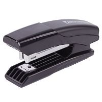 Степлер №10 BRAUBERG Black Jack, до 18 листов, антистеплер, черный, 227763 | код 227763 | BRAUBERG