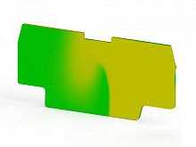446 692T, Концевой сегмент на клеммники PYK 6 CT, (желто-зеленый), NPP PYK 6 CT | код 0.0.0.4.46692T | KLEMSAN