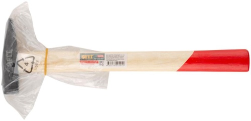 Молоток кованый 100г деревянная ручка FIT 44201 фото 3