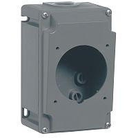 Коробка с одним ответстием под сальник Hypra - IP 44 и IP 66/67-55 - 2К+З/3К+З/3К+Н+З - 32 А - пластик | код 052940 | Legrand