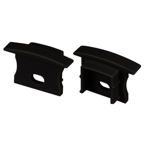 Заглушка LINE-2315-F с отверстием BLACK (Arlight, Пластик) | код 44280 | Arlight