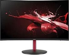 Монитор Acer 31.5 Nitro XZ322QVbmiiphx черный VA LED 1ms 16:9 HDMI M/M матовая HAS 250cd 178гр/178гр 1920x1080 165Hz FreeSync Premium DP FHD 9.5кг | код 1507582 | ACER