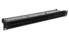 Патч-панель высокой плотности 19', 48хRJ-45, UTP, Cat.5e, 1U | код 10-0406 | SUPRLAN